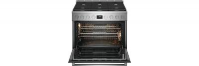 36" Electrolux 4.4 Cu. Ft. Freestanding Dual Fuel Range with 6 Sealed Burners  -  ECFD3668AS