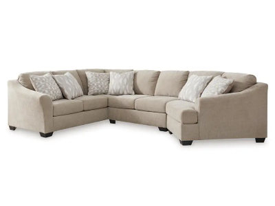 Brogan Bay 3 Piece Sectional with Right Arm Facing Cuddler - 52705-SECT-KR