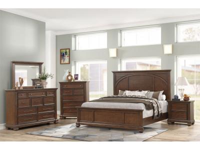 Kingston 6 Piece Queen Panel Bedroom Set - C8418A-Q6PC-K