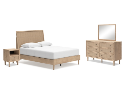 Signature Design by Ashley® Cielden Full Panel Bed Dresser Mirror and Nightstand - B1199-F6PC-K