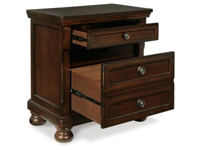 Two Drawer Night Stand/Porter B697-92