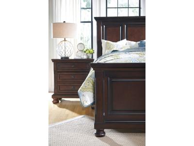 Two Drawer Night Stand/Porter B697-92