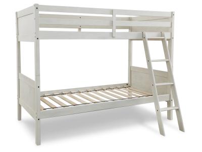 Twin/Twin Bunk Bed w/Ladder B742-59