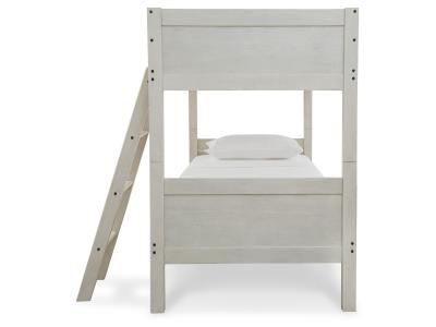 Twin/Twin Bunk Bed w/Ladder B742-59