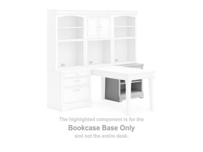 Bookcase Base/Kanwyn/Whitewash H777-41B