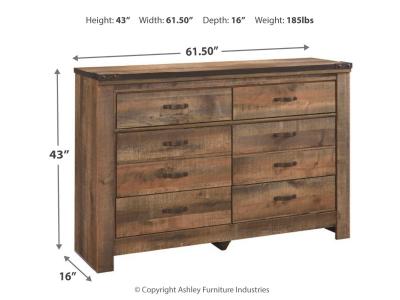 Six Drawer Dresser/Trinell B446-31