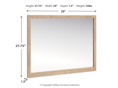 Cielden Bedroom Mirror - Tan - B1199-36