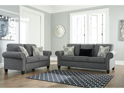 Loveseat/Agleno/Charcoal 7870135