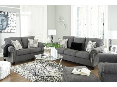 Loveseat/Agleno/Charcoal 7870135