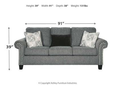 Sofa/Agleno/Charcoal 7870138