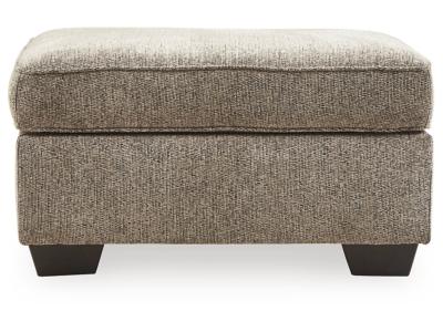 Benchcraft McCluer Mocha Ottoman in Brown - 8100314