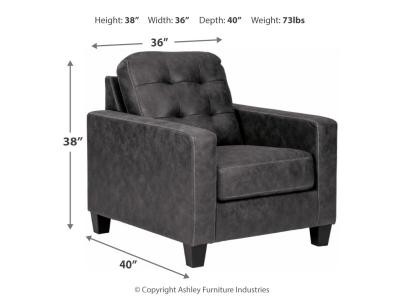 Chair/Venaldi/Gunmetal 9150120