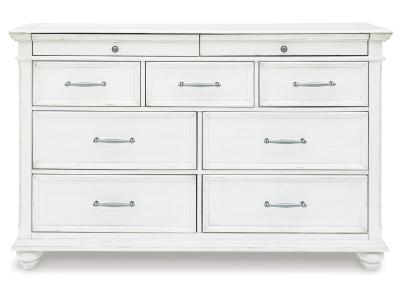 Benchcraft Kanwyn Whitewash Dresser - B777-31