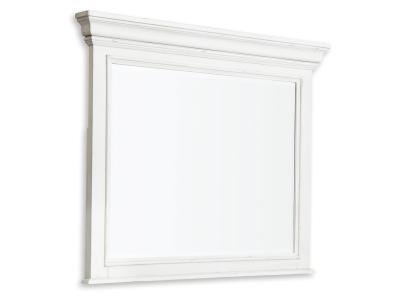 Benchcraft Kanwyn Whitewash Bedroom Mirror - B777-36