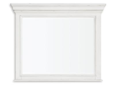 Benchcraft Kanwyn Whitewash Bedroom Mirror - B777-36