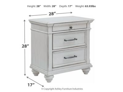 Three Drawer Night Stand B777-93