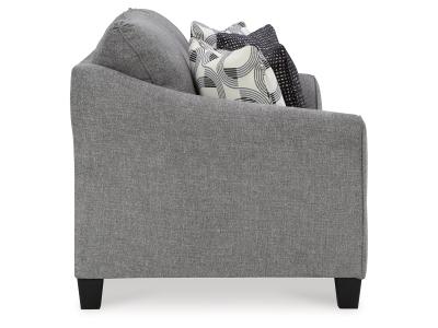 Benchcraft Mathonia Stationary Fabric Sofa in Smoke - 5190338