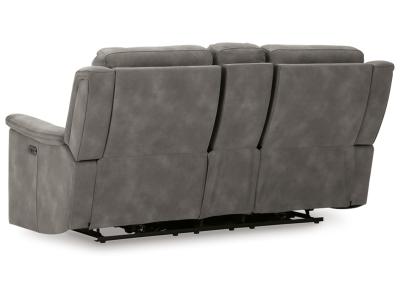 Next-Gen DuraPella PWR REC Loveseat/CON/ADJ HDRST in Slate - 5930118C