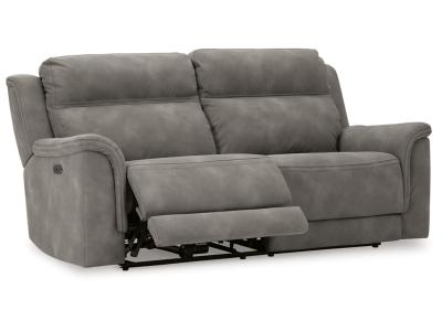 Next-Gen DuraPella 2 Seat PWR REC Sofa ADJ HDREST in Slate - 5930147C