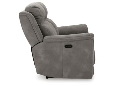 Next-Gen DuraPella 2 Seat PWR REC Sofa ADJ HDREST in Slate - 5930147C