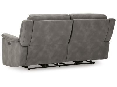 Next-Gen DuraPella 2 Seat PWR REC Sofa ADJ HDREST in Slate - 5930147C