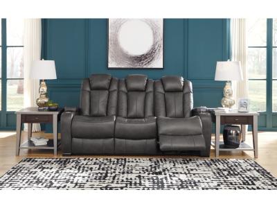 Turbulance PWR REC Sofa with ADJ Headrest in Quarry - 8500115C