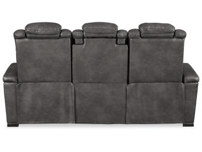 Turbulance PWR REC Sofa with ADJ Headrest in Quarry - 8500115C