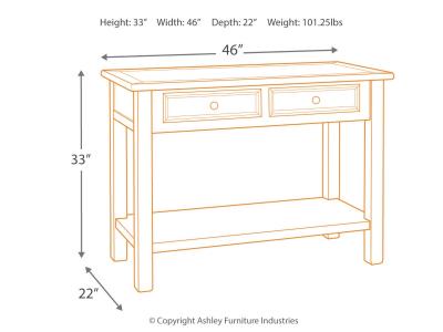 Sofa Table/Bolanburg/Two-tone T637-4