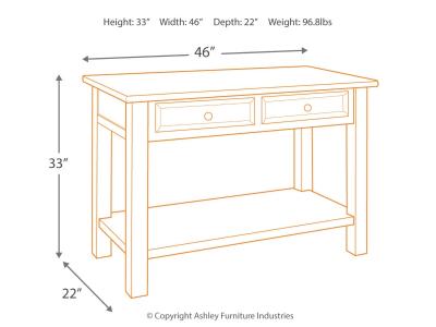 Sofa Table/Tyler Creek T736-4