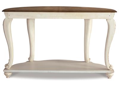 Sofa Table/Realyn/White/Brown T743-4