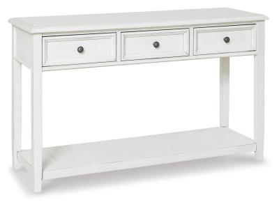 Sofa Table/Kanwyn/Whitewash T937-4