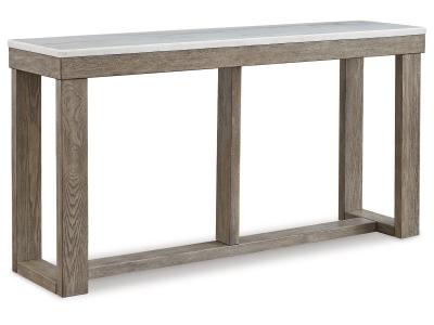 Sofa Table/Loyaska/Brown/Ivory T789-4