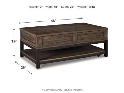 Lift Top Cocktail Table T444-9