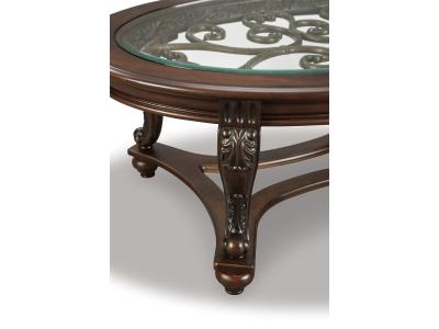 Oval Cocktail Table/Norcastle T499-0