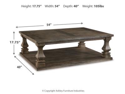 Rectangular Cocktail Table T776-1