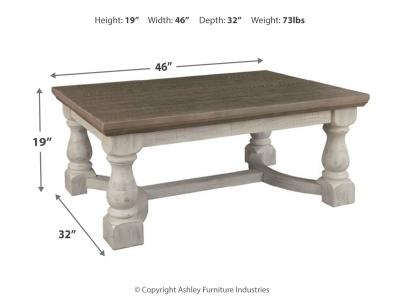 Rectangular Cocktail Table T814-1