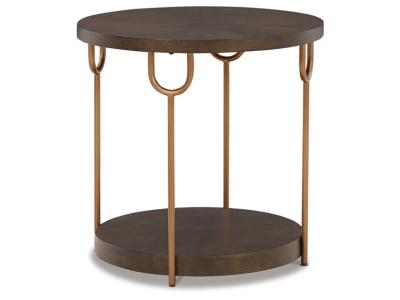 Round End Table/Brazburn T185-6