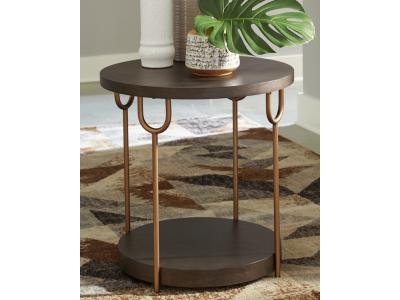 Round End Table/Brazburn T185-6