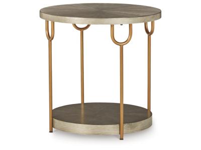 Round End Table/Ranoka T178-6