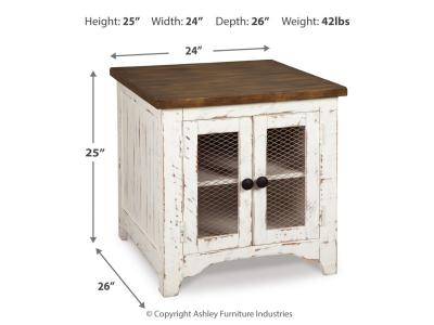 Wystfield Rectangle End Table - T459-3