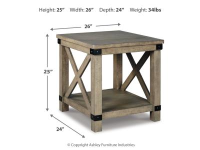 Rectangular End Table/Aldwin T457-3