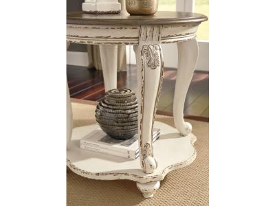 Round End Table/Realyn T743-6