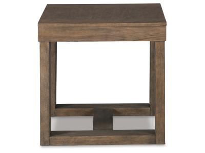 Square End Table/Cariton/Gray T471-2