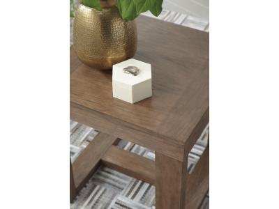 Square End Table/Cariton/Gray T471-2