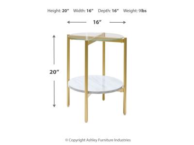 Round End Table/Wynora T192-6