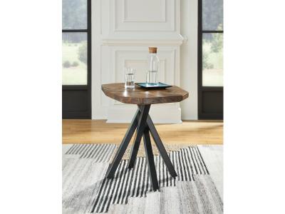 Round End Table/Haileeton T806-6