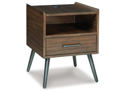 Square End Table/Calmoni/Brown T916-2