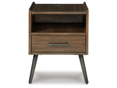 Square End Table/Calmoni/Brown T916-2