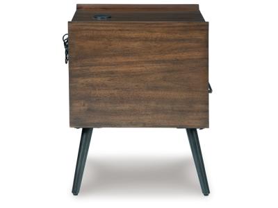 Square End Table/Calmoni/Brown T916-2