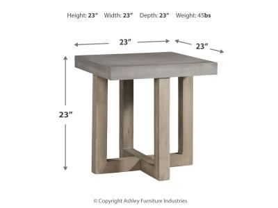 Square End Table/Lockthorne T988-2